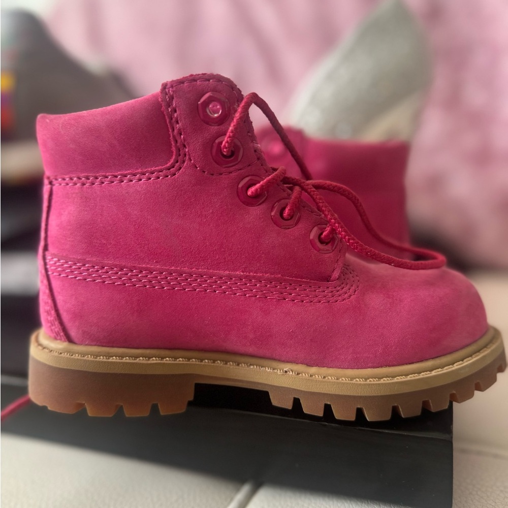 Kids Pink Boots